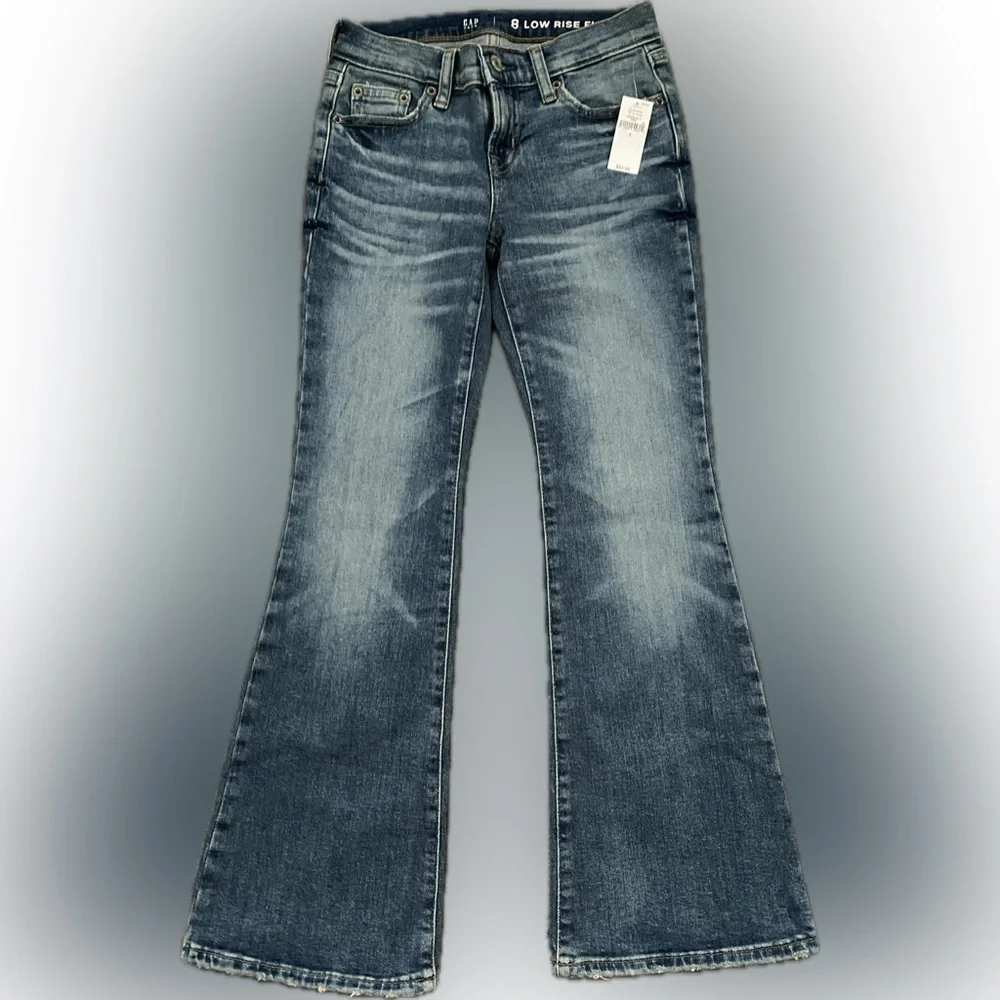 GAP Teen Low Rise Flare Jeans - Size 8 - NWT - Girls